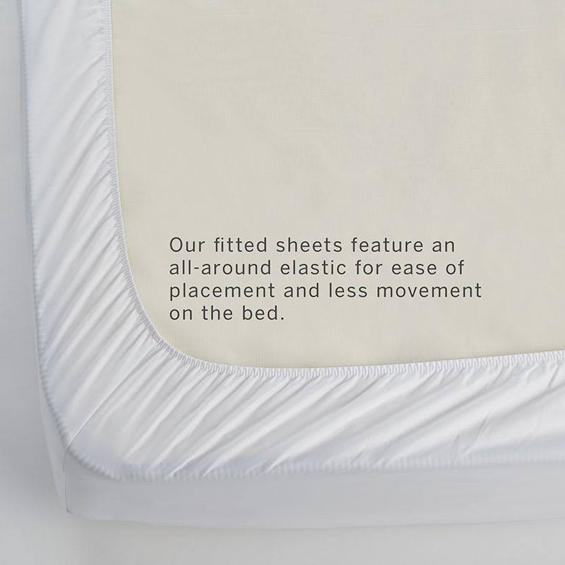 Cream Ivory Supima Cotton Sateen Fitted Sheet California King Q582288