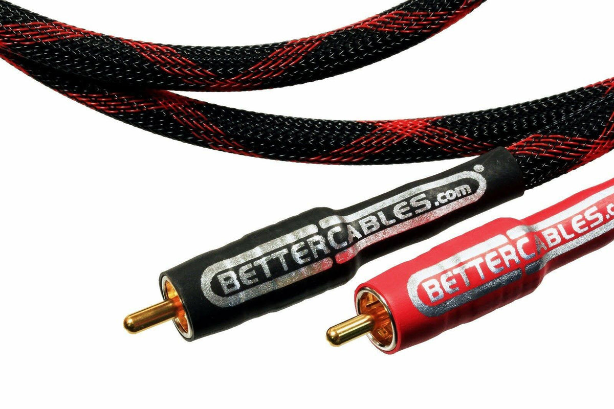 Silver Serpent Audio Interconnect RCA Cables Stereo Pair U19016