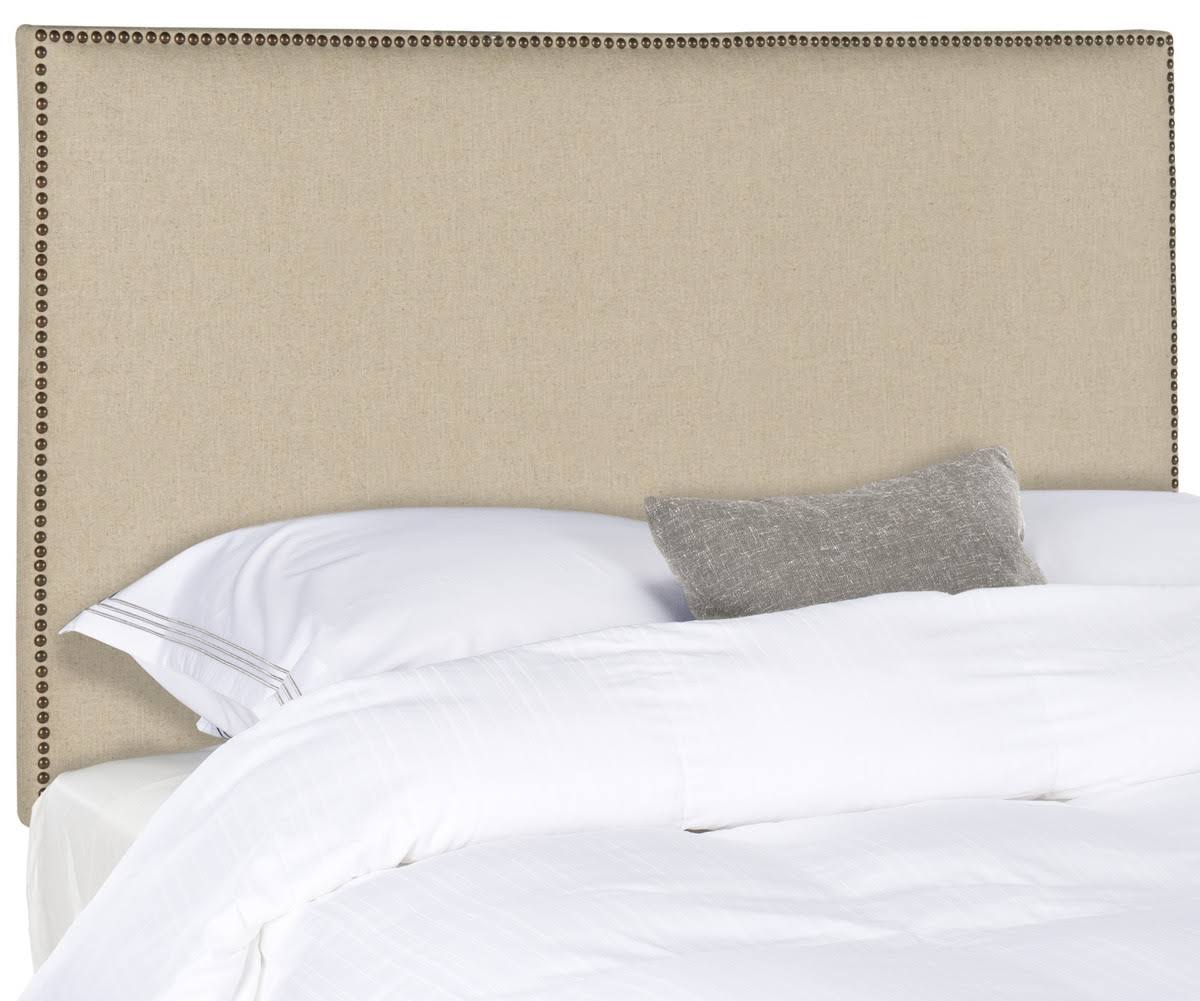 Hemp Brass Nail Head Headboard Full Y520