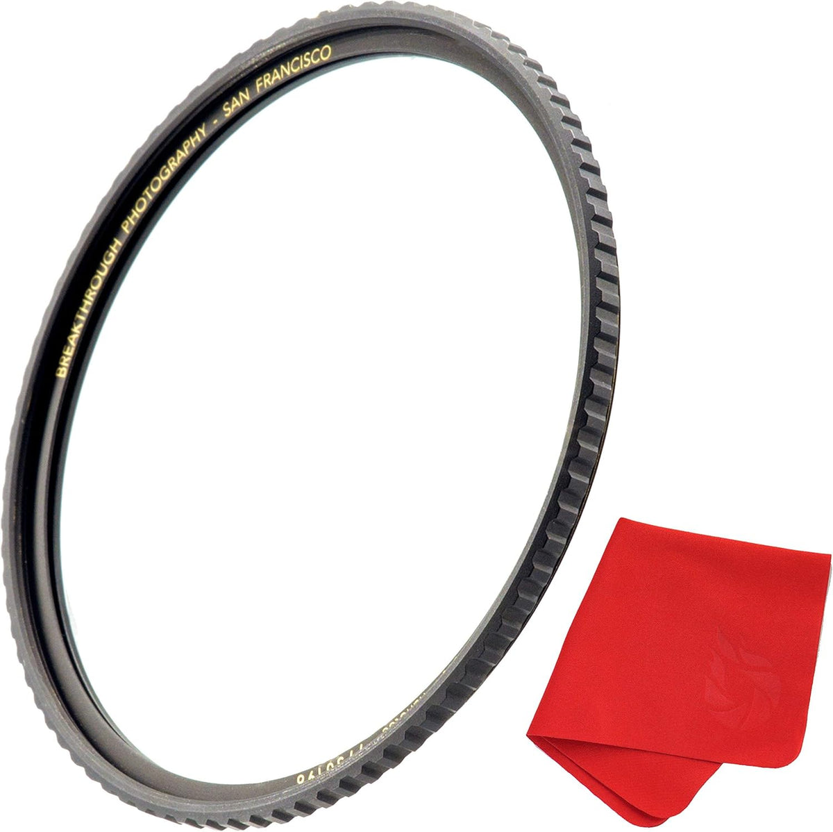 72mm X4 UV Filter for Camera Lenses with Lens Cloth Q723252