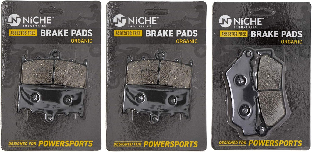Brake Pad Set Organic Pack of 2 V51307