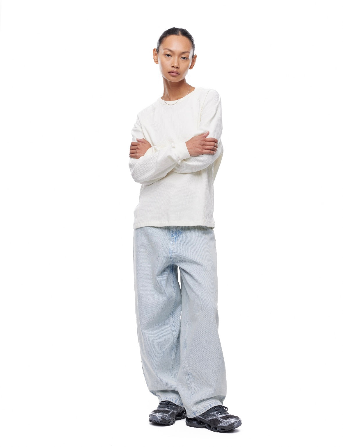GA SIGNATURE DENIM JEANS - WASHED BLUE