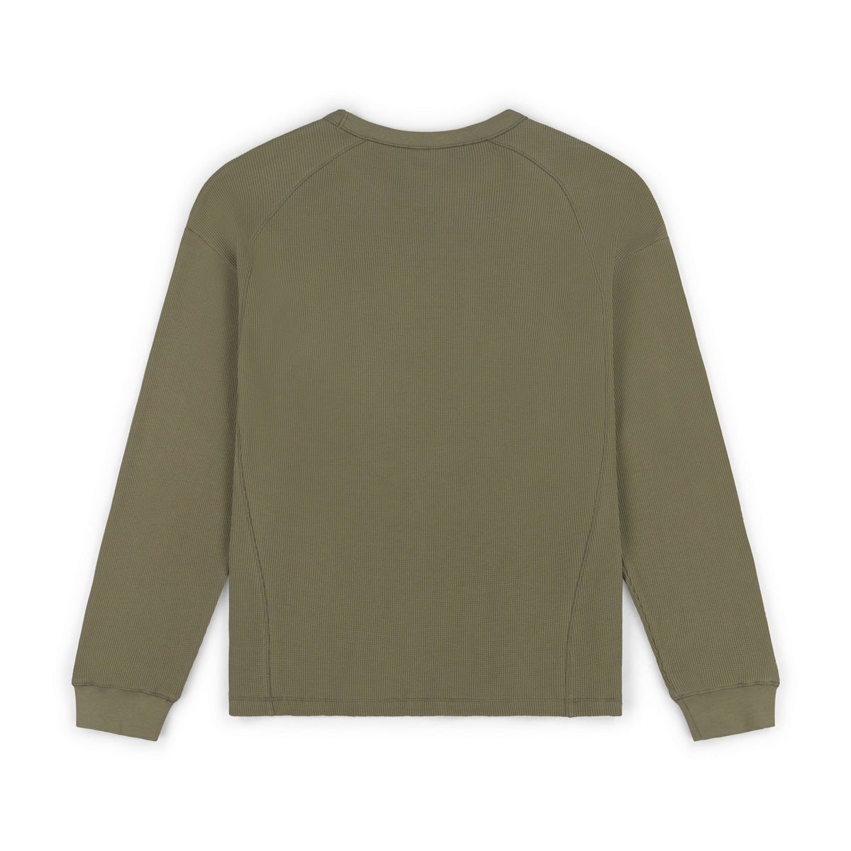 GA WAFFLE LONG-SLEEVE - SAGE GREEN