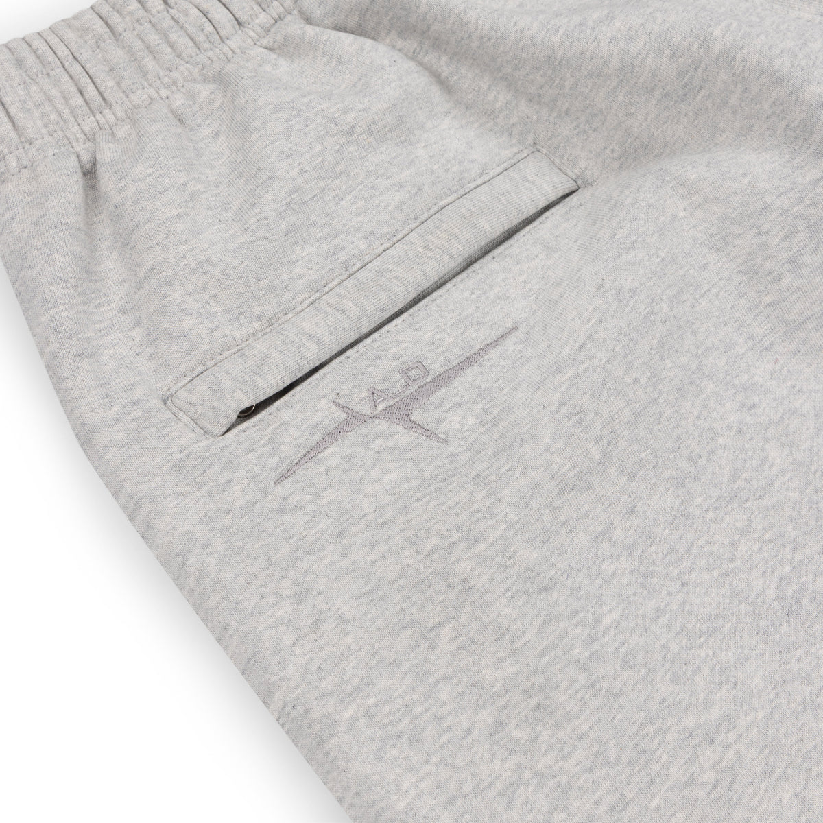 SIGNATURE UNCUFFED JOGGERS -  GREY