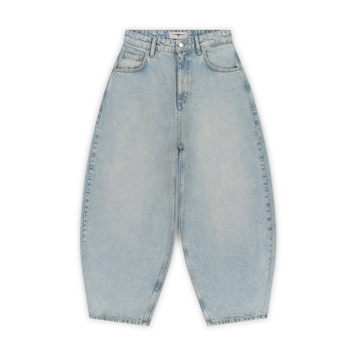 BAGGY DENIM JEANS - SUN BLEACHED BLUE