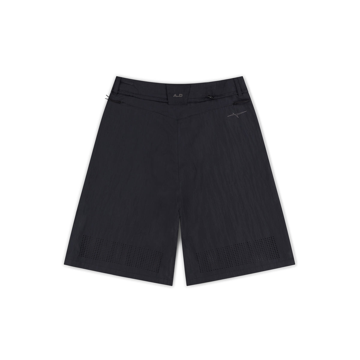 VENTILATED SHORTS - OBSIDIAN
