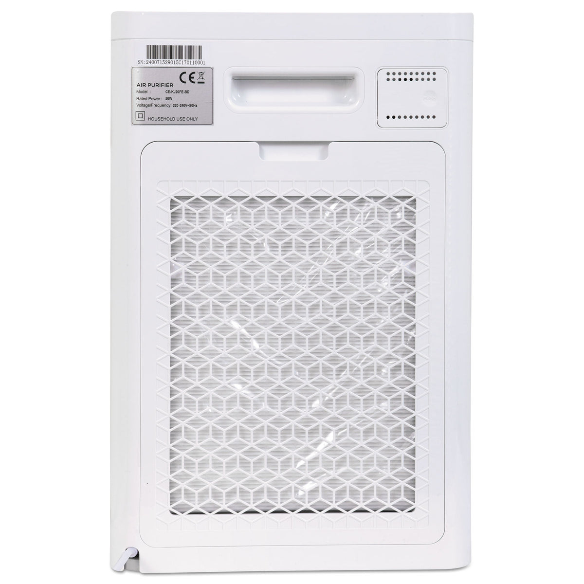 HEPA Air Purifier, 3-Speed, White D4705