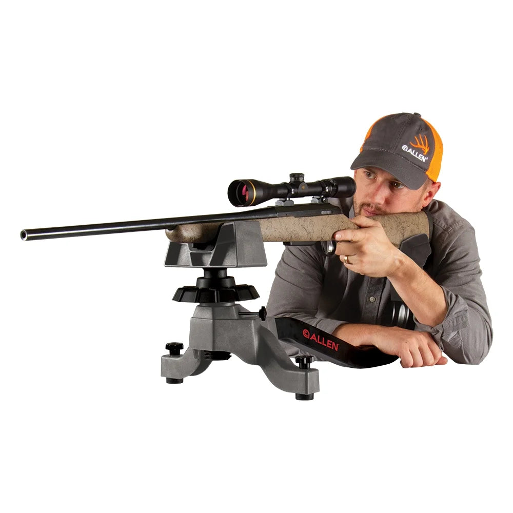 Adjustable Front & Rear Shooting Rest, Black & Gray, Steel S5875