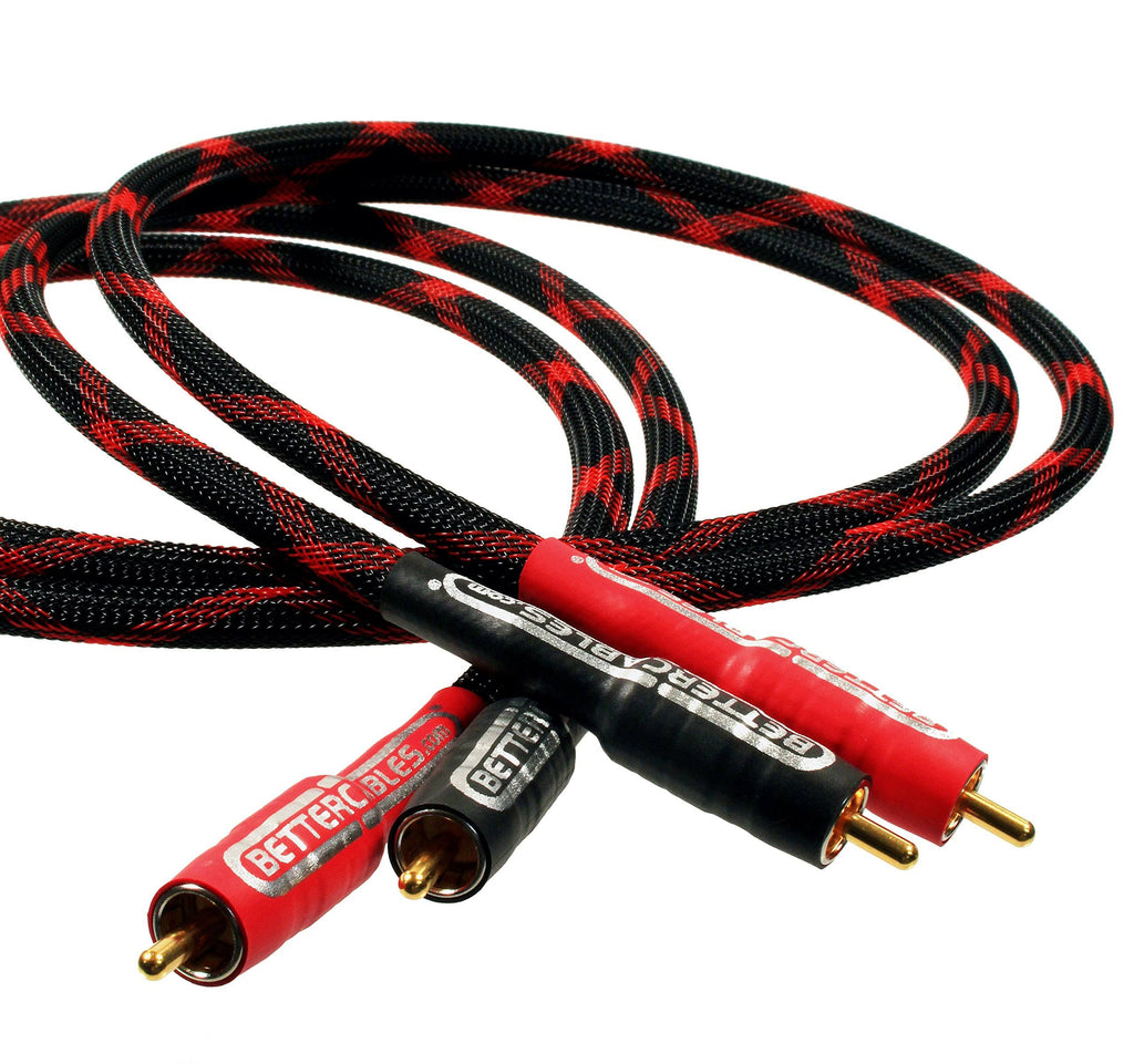 Silver Serpent Audio Interconnect RCA Cables Stereo Pair U19016