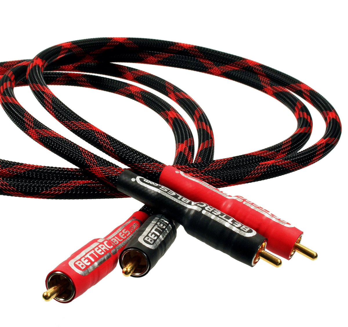 Silver Serpent Audio Interconnect RCA Cables Stereo Pair U19016