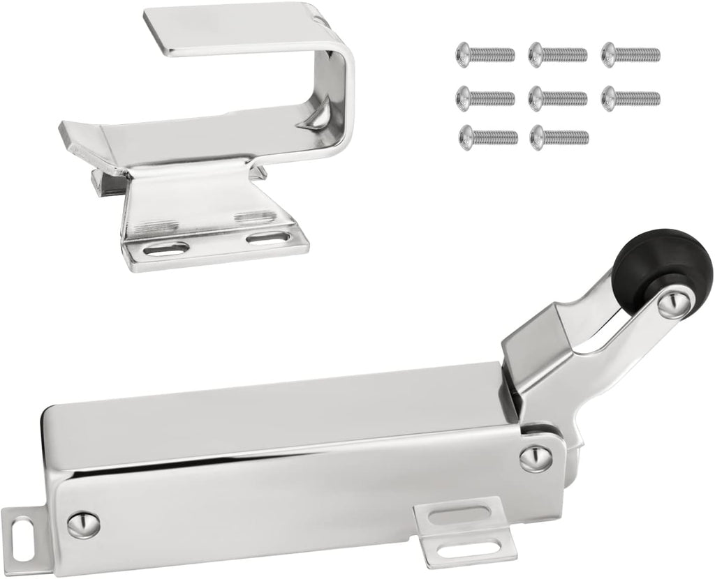 Hydraulic Door Closer, Adjustable Wide Hook, Quiet Rubber Wheel, Pack of 2 Z5044