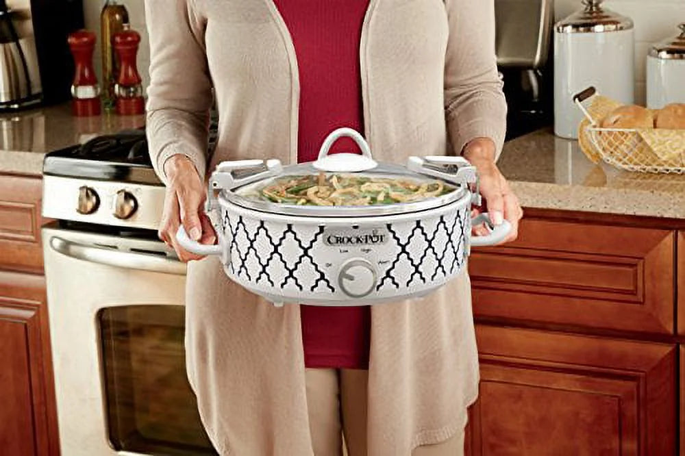 White 2.5 Quart Casserole Slow Cooker M71605