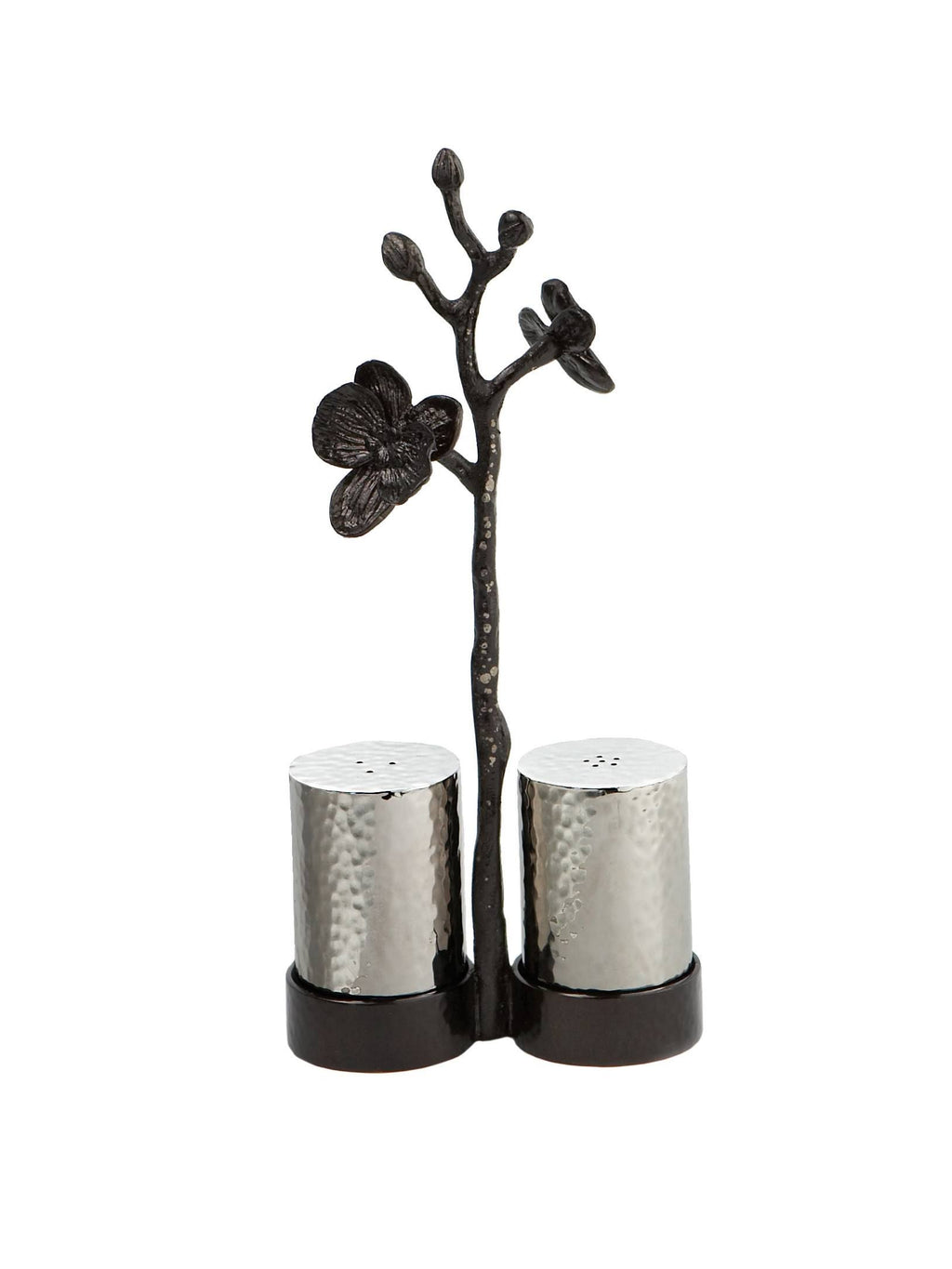Black Orchid Salt & Pepper Set I29062