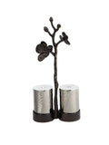 Black Orchid Salt & Pepper Set I29062