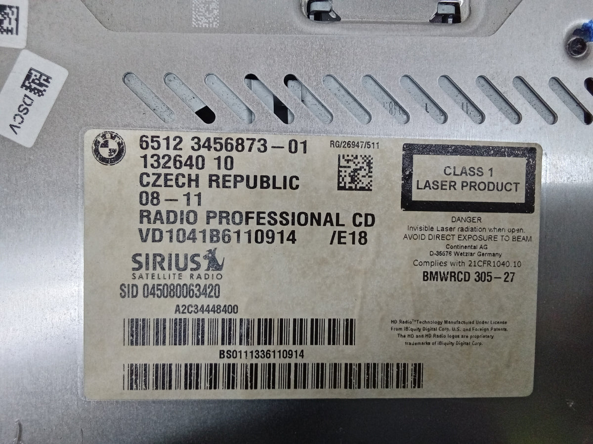 12 Mini Cooper Countryman CD Player Radio OEM T464298