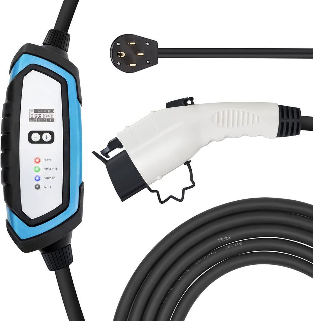 Portable 240V 32Amp EV Charger with NEMA14-50 Plug L324574