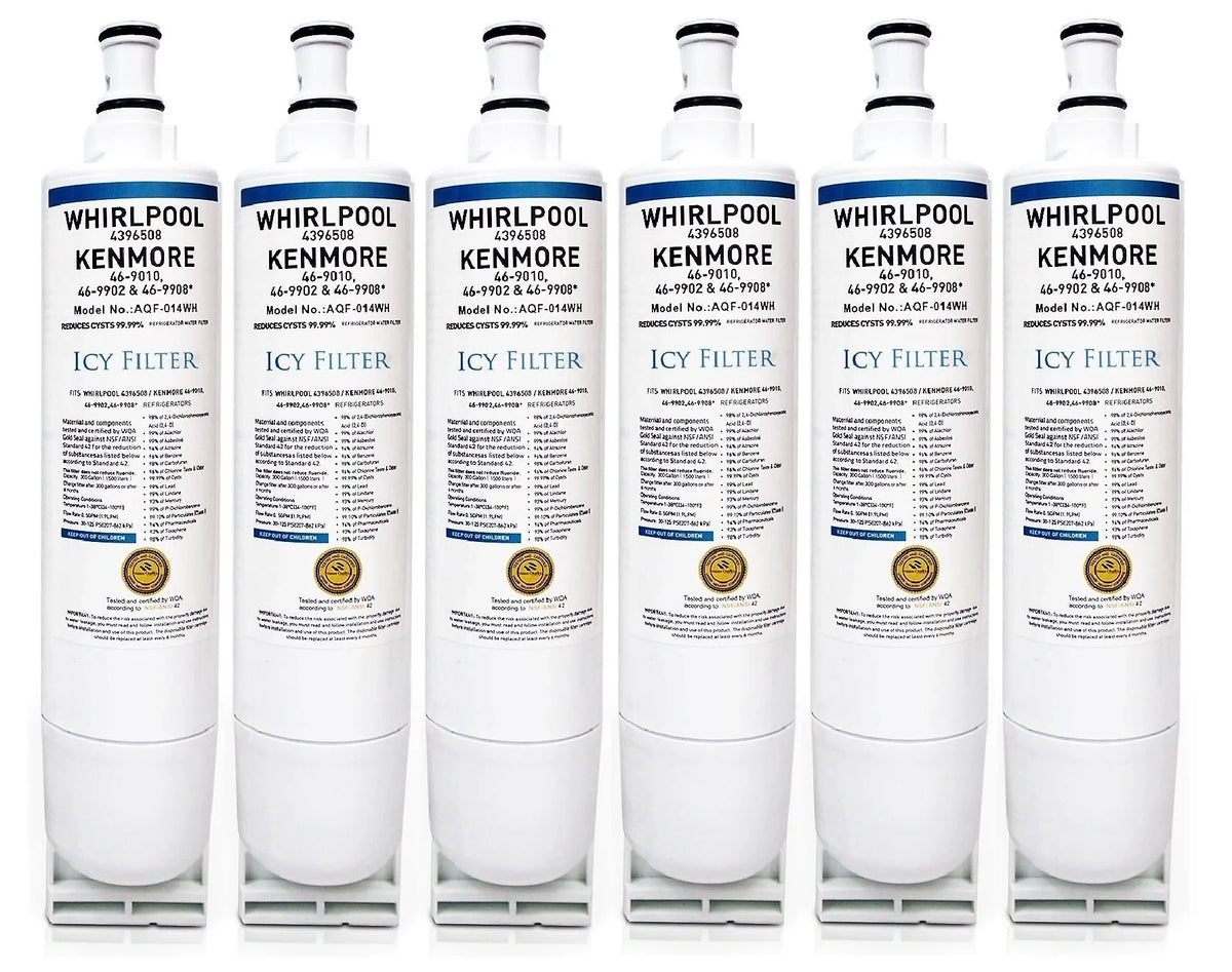 6 Pack Fridge Water Filter M9779