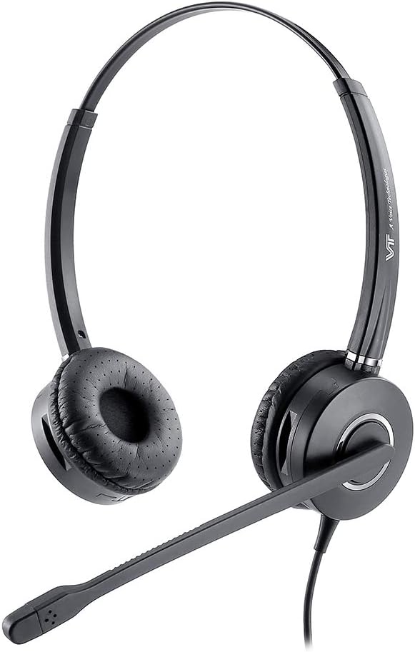 Binaural USB Computer Headset with Microphone Noise Cancelling Mic Pack of 2 E8841