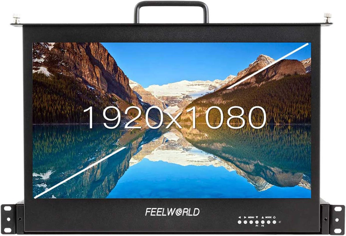 17.3 Inch Rackmount Monitor 1RU Full HD 3G-SDI/HDMI 1920x1080 I7880