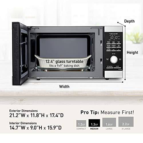 1.3 cft Silver Microwave Oven H520486
