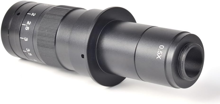 C-Mount Glass Lens Adapter for Microscope Camera Objective X9019