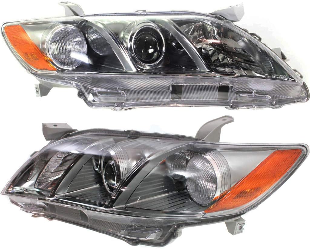 Toyota Camry Headlight 2007 2008 2009 Pair Driver and Passenger Side SE Model G73348