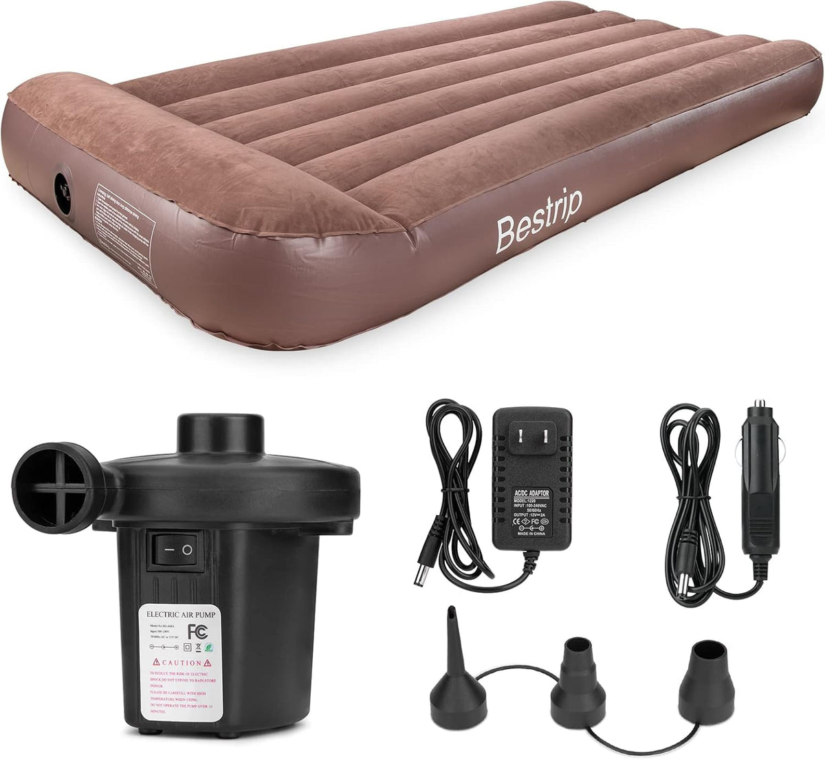 Twin Size Inflatable Air Mattress with Electric Air Pump V3182