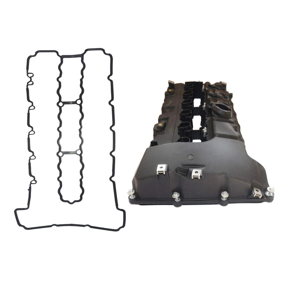 Engine Cylinder Head Top Cable Valve Cover with Gaskets for N54 Engine R363