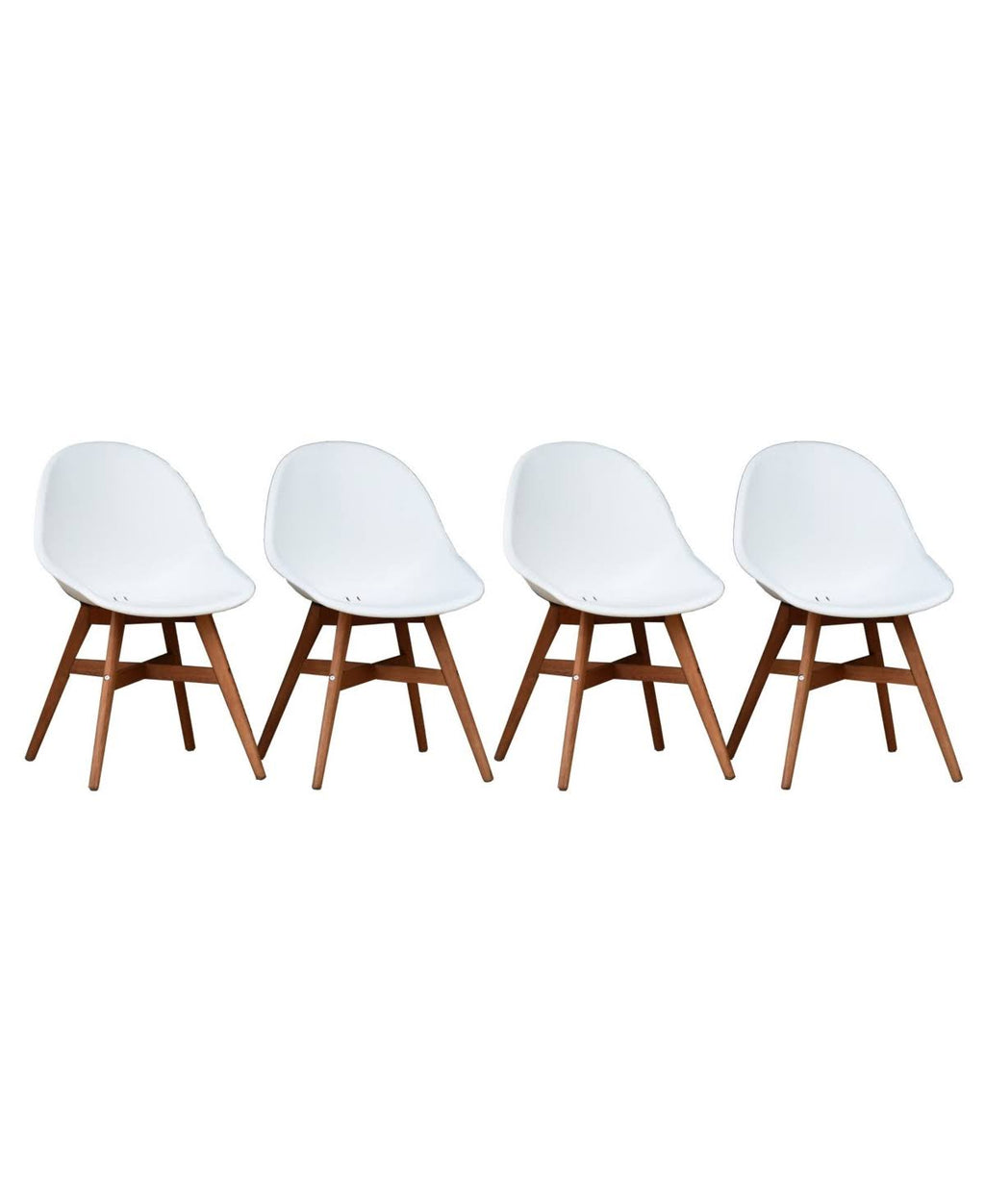 Brown Patio Dining Chair Set L526332