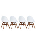 Brown Patio Dining Chair Set L526332