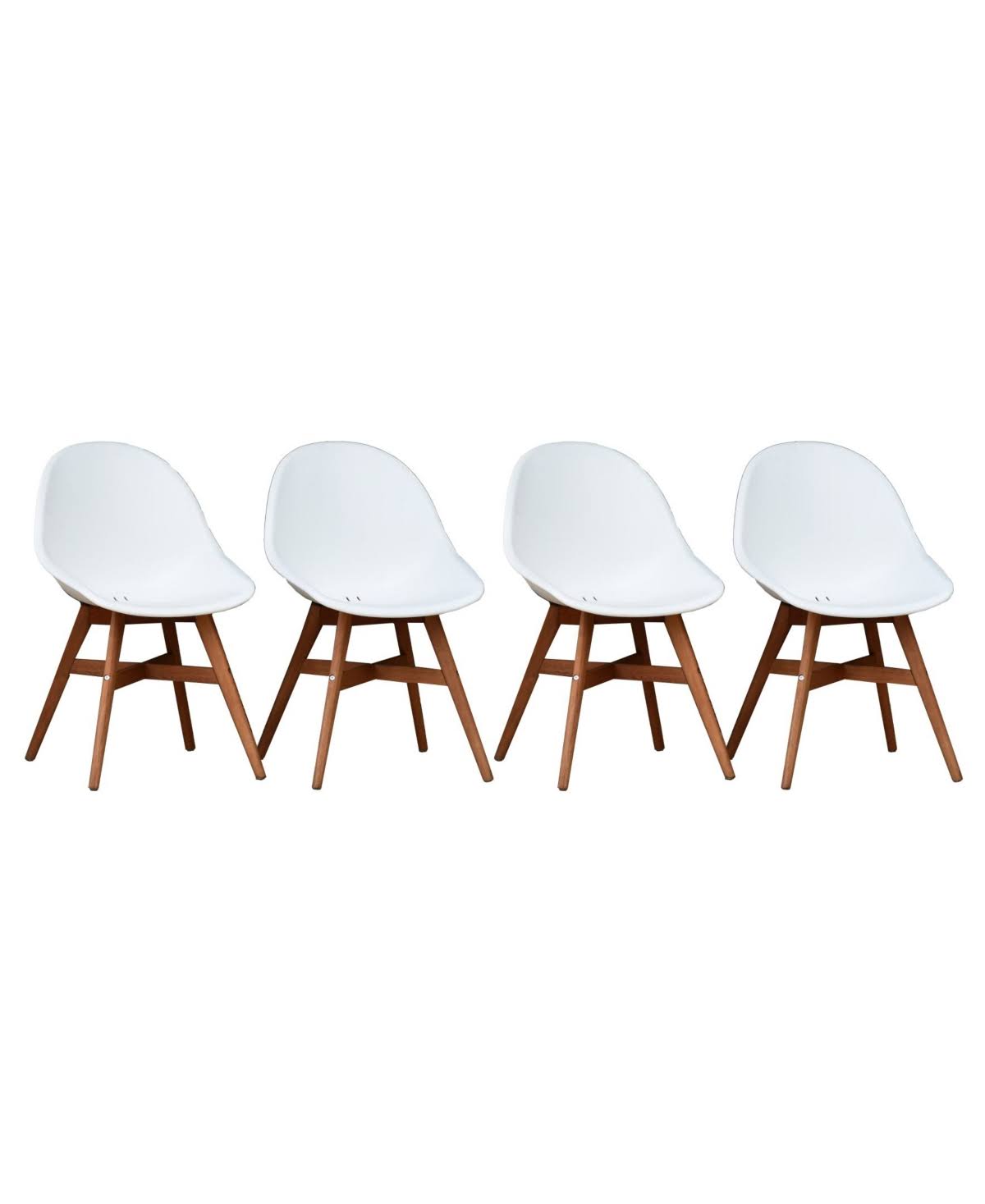 Brown Patio Dining Chair Set L526332