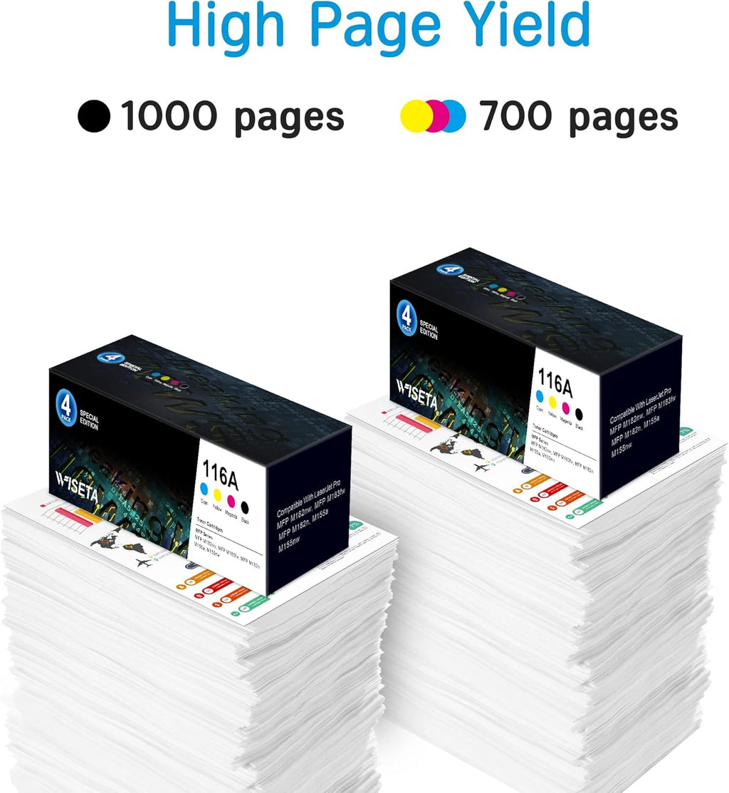 Black Cyan Magenta Yellow Toner Cartridge Set C109299