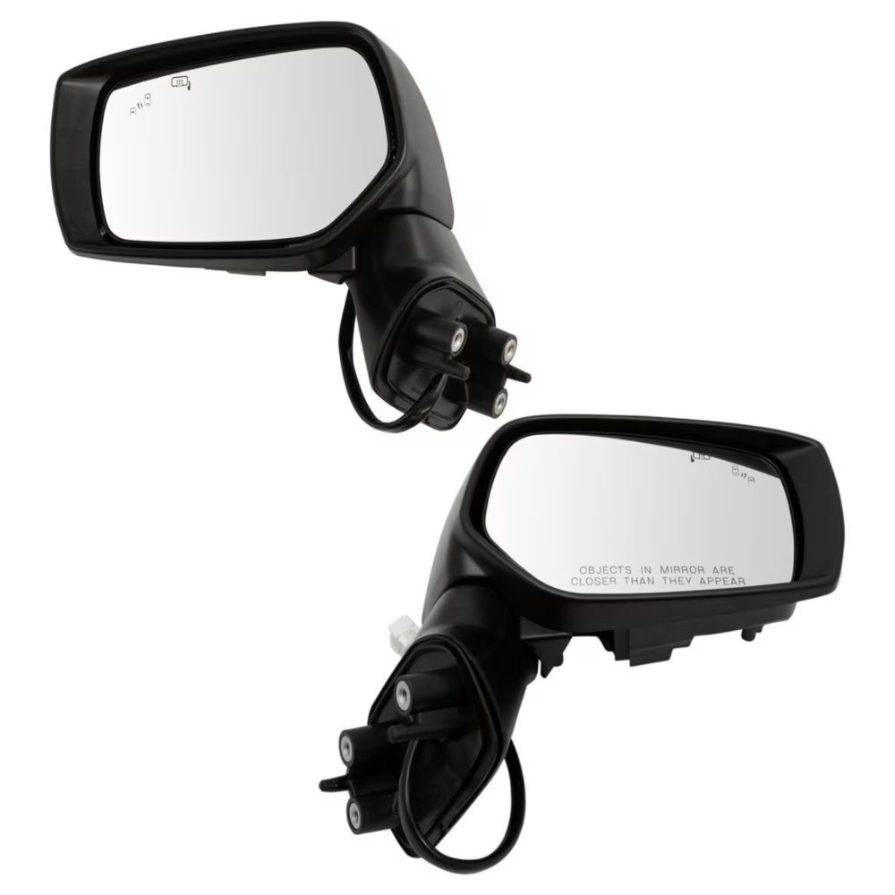 Heated Signal Chrome Trim Black Pair For Subaru Outback Legacy X26042