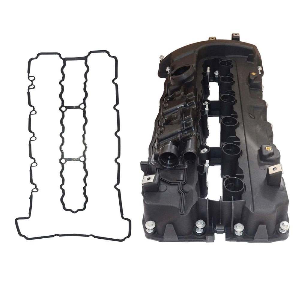 Engine Cylinder Head Top Cable Valve Cover with Gaskets for N54 Engine R363