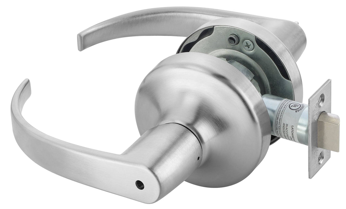 Door Lever Lockset Privacy Lock R88010