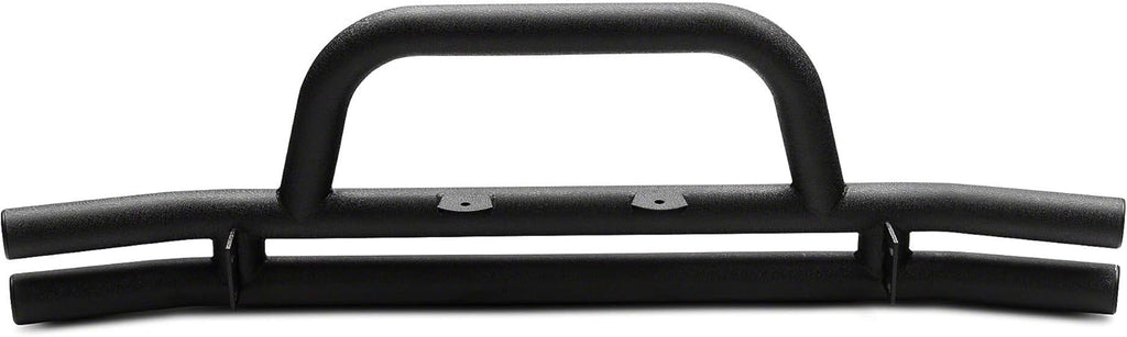 Textured Black Tubular Front Bumper D350367
