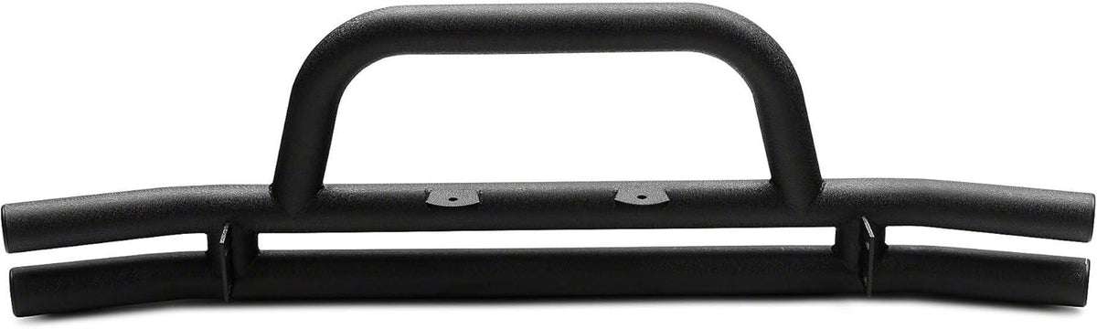 Textured Black Tubular Front Bumper D350367