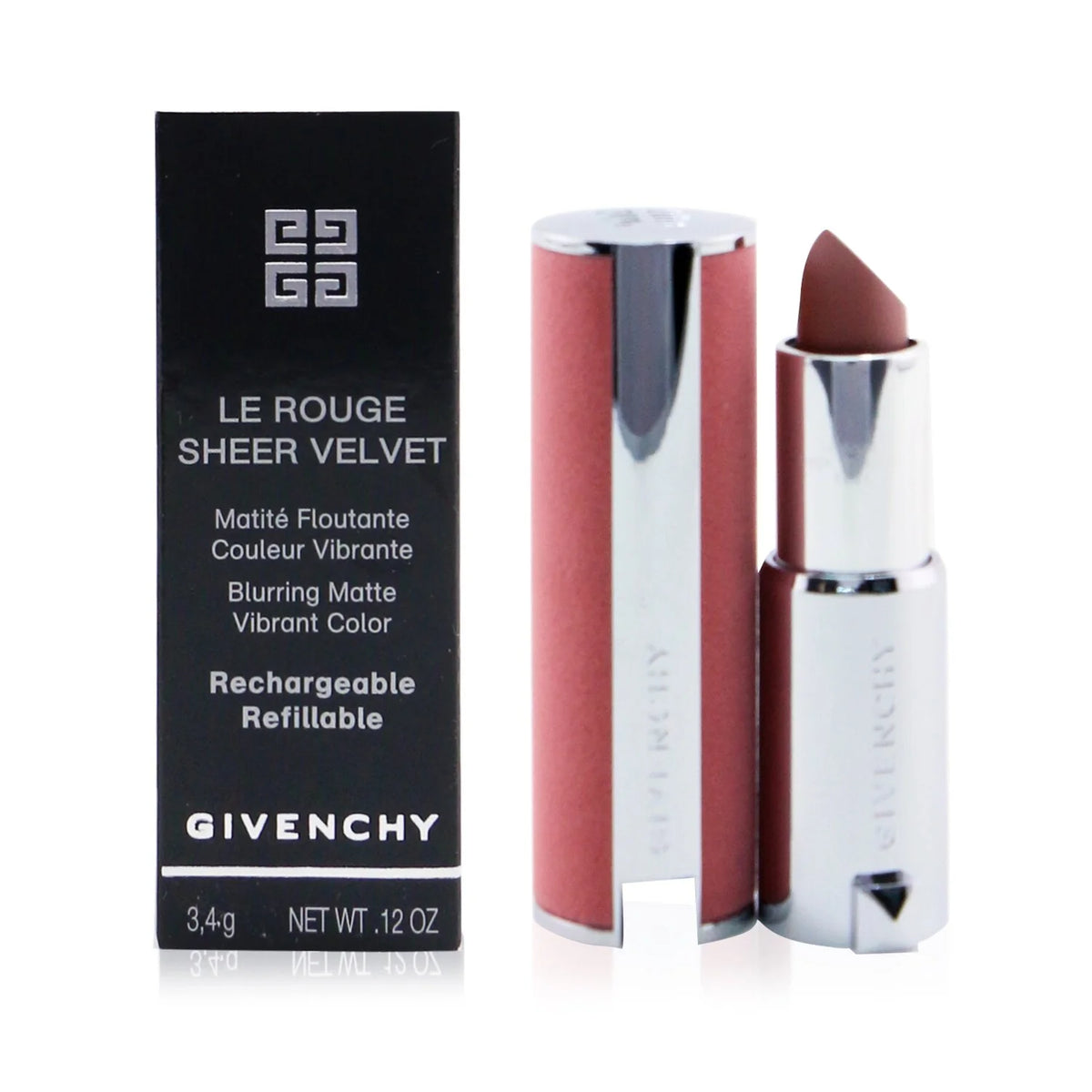 Refillable Velvet Matte Lipstick D873
