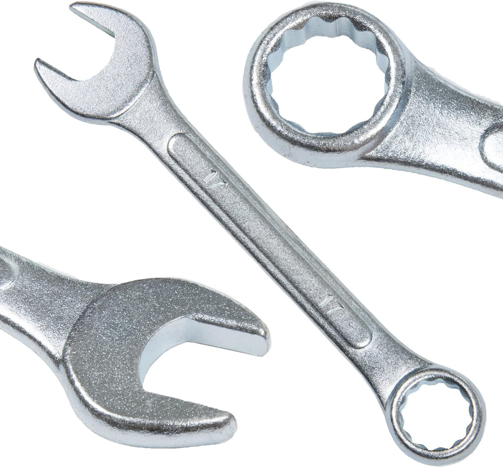 22 Piece SAE & Metric Wrench Set with Carry Case F827