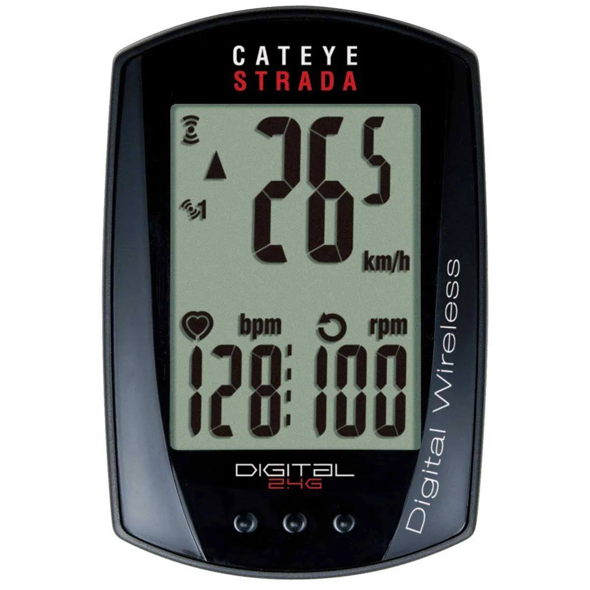 Cateye Strada Digital Wireless Speed Black C5000