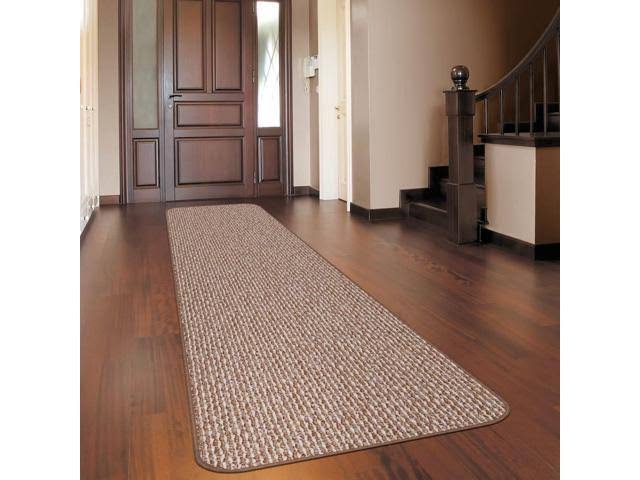 Skid-Resistant Carpet Runner - Praline Brown - 18 ft. x 36 in. Z8541