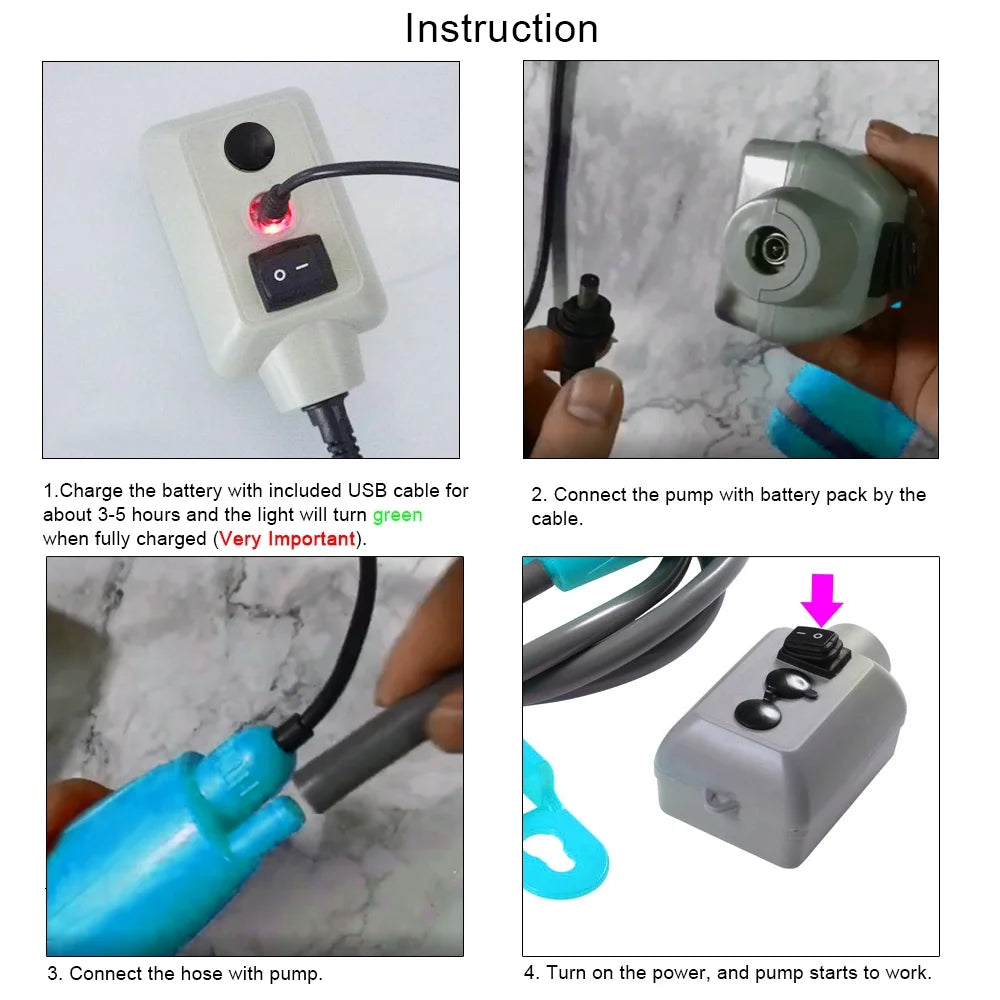 Portable Camping Shower Pump L4636