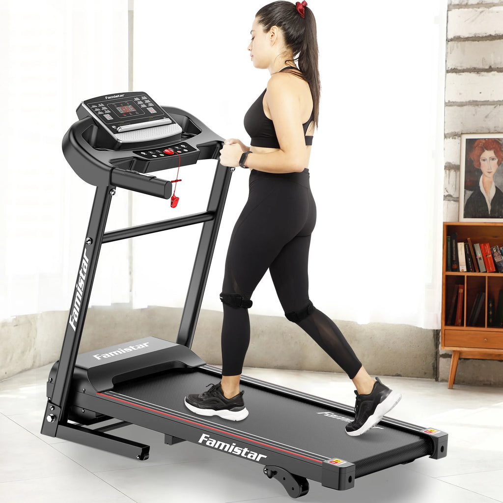 Folding Electric Treadmill with 2.5HP 3 Manual Incline D715