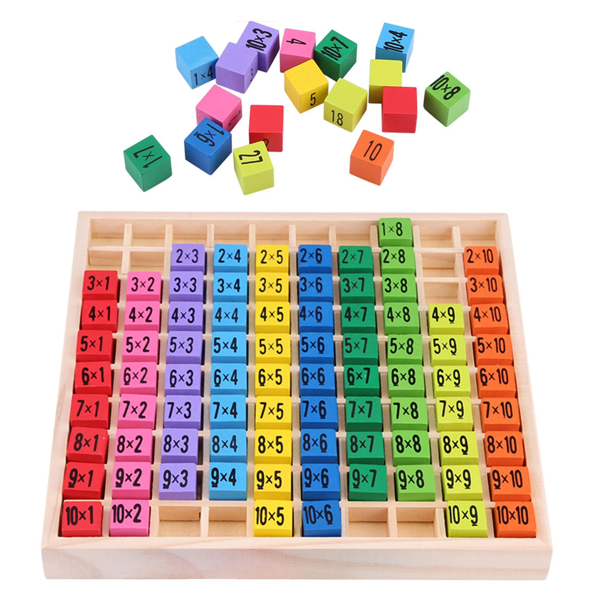 Wooden Counting Board Toy Set R42490
