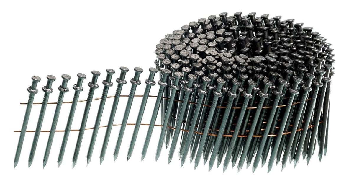 Duplex Smooth Shank Coil Nails, 3,600 per Box R76756