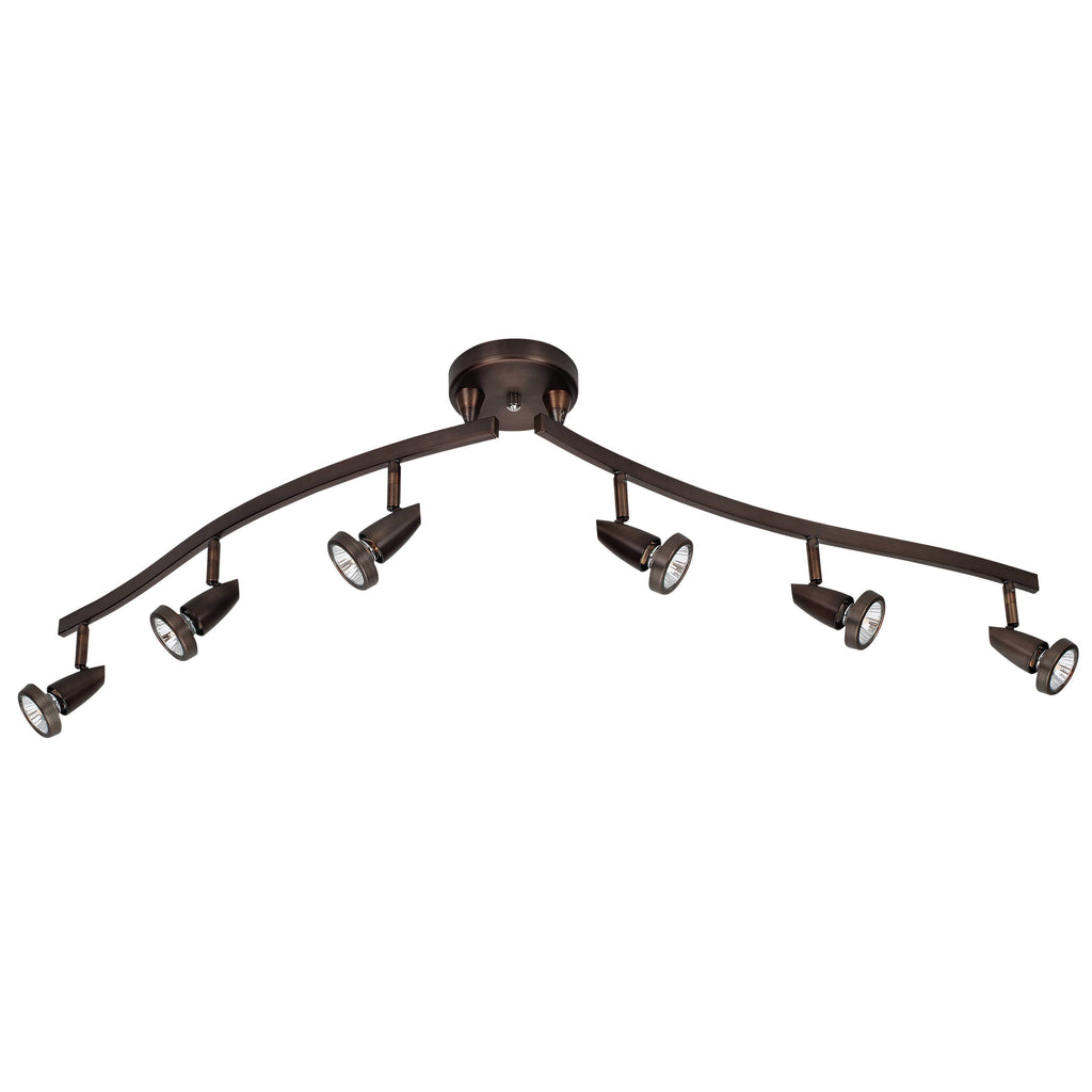 Bronze Semi Flush Mount Light R9564