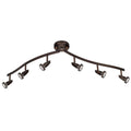 Bronze Semi Flush Mount Light R9564