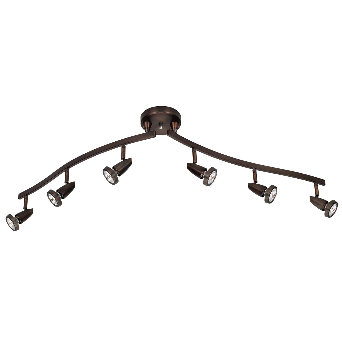 Bronze Semi Flush Mount Light R9564