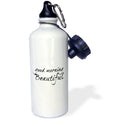 Straw Water Bottle, 21-ounce G87944