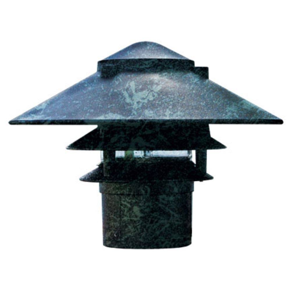 Verde Green Three Tier Pagoda Light M9337
